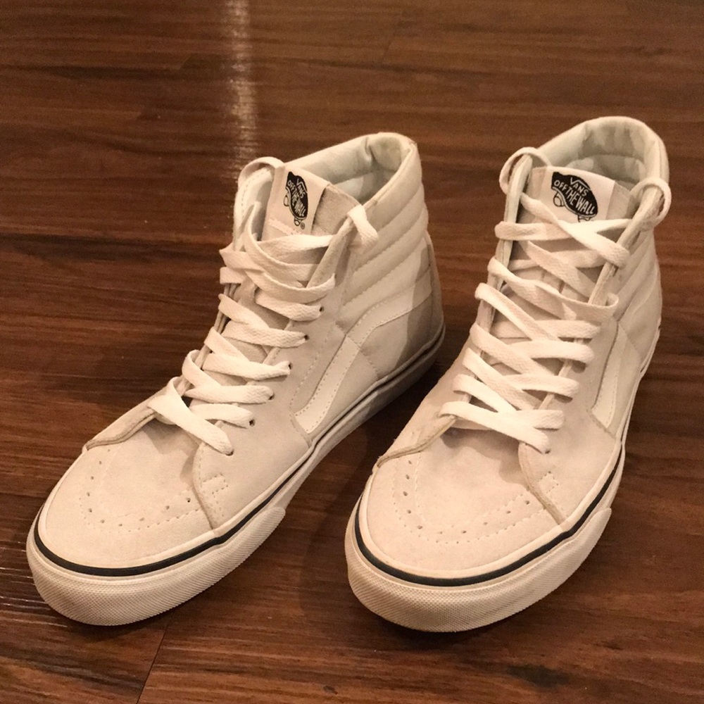 WOMENS HIGHTOP VANS size 8